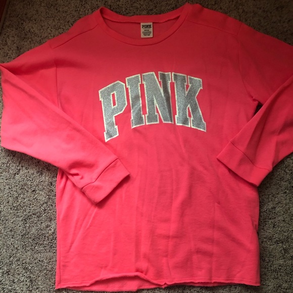 PINK Victoria's Secret Tops - Pink sweatshirt